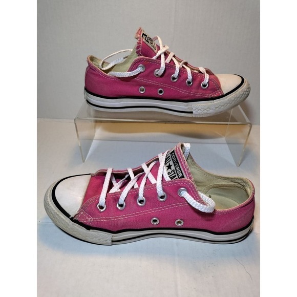 Converse All Star pink girls size 2 - Picture 1 of 9